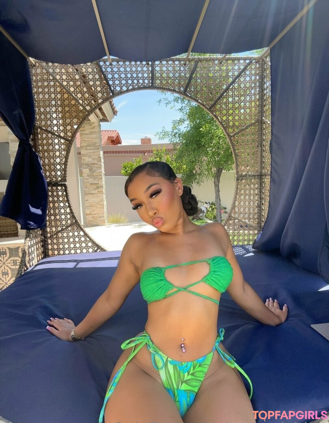 Nacktes geleaktes OnlyFans-Foto von Bubble Booty #1256