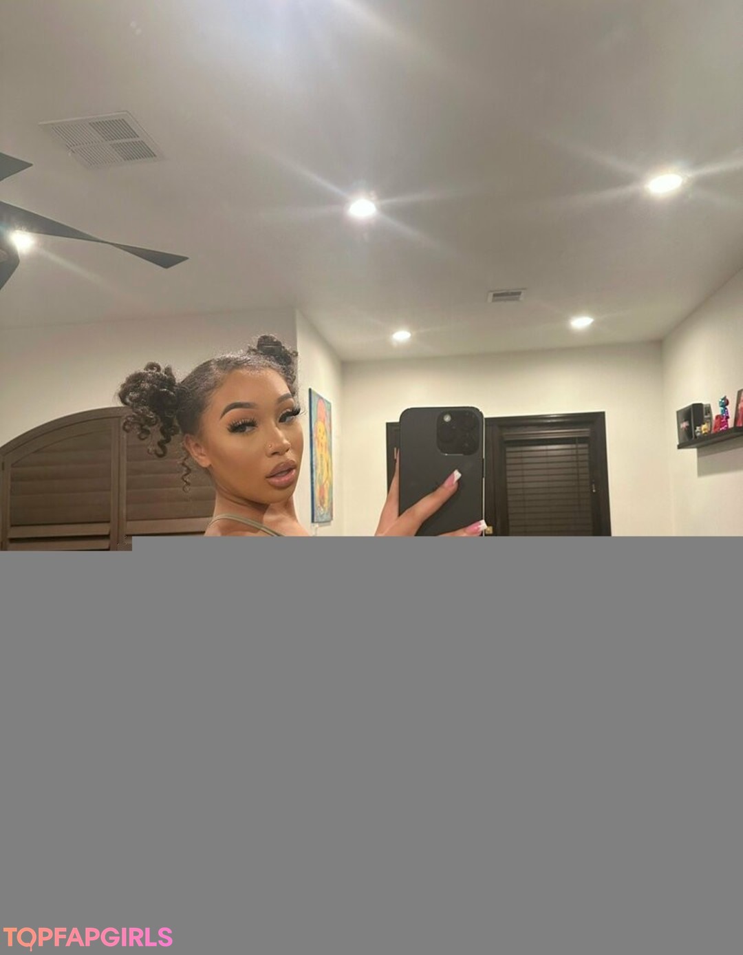 Nacktes geleaktes OnlyFans-Foto von Bubble Booty #1265