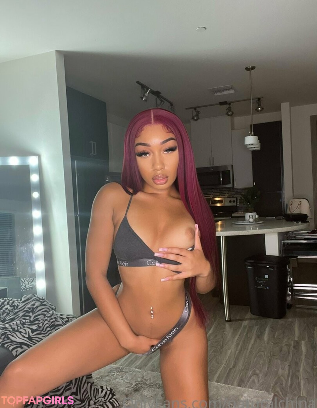 Nacktes geleaktes OnlyFans-Foto von Bubble Booty #1467