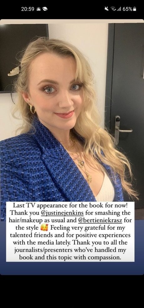 Nacktes geleaktes OnlyFans-Foto von Evanna Lynch
