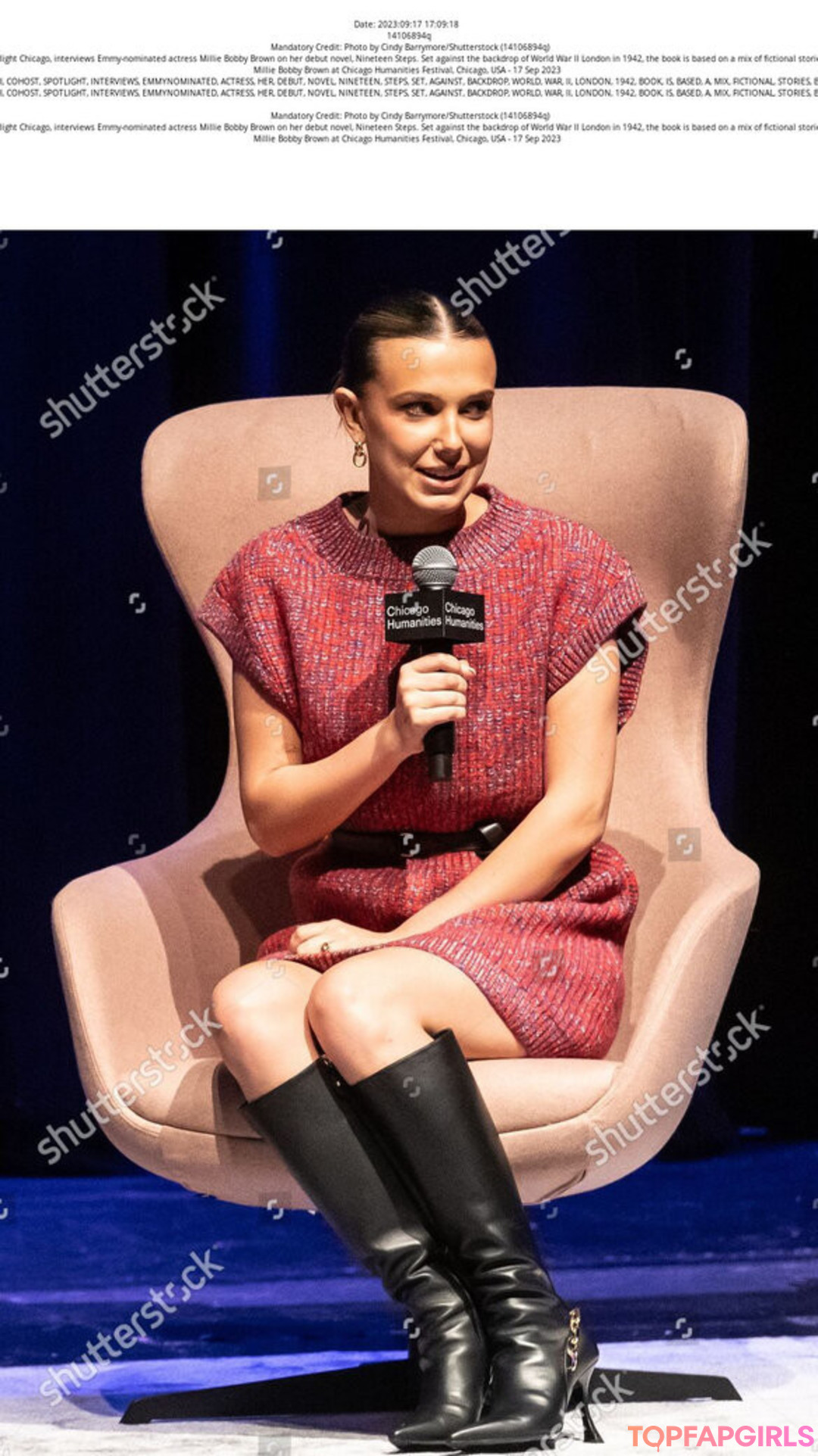 Nacktes geleaktes OnlyFans-Foto von Millie Bobby Brown #1476