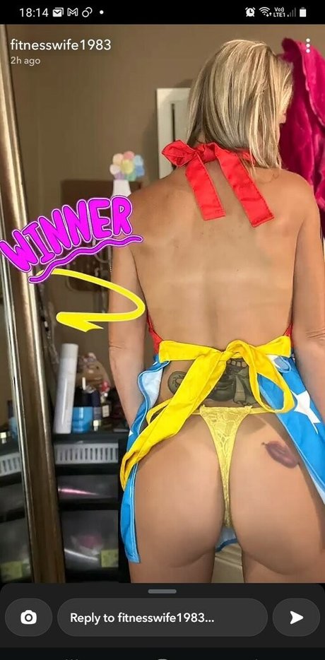 Nacktes geleaktes OnlyFans-Foto von Fitwife1983