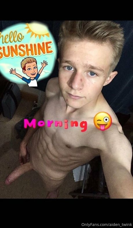 Nacktes geleaktes OnlyFans-Foto von Aidentwink