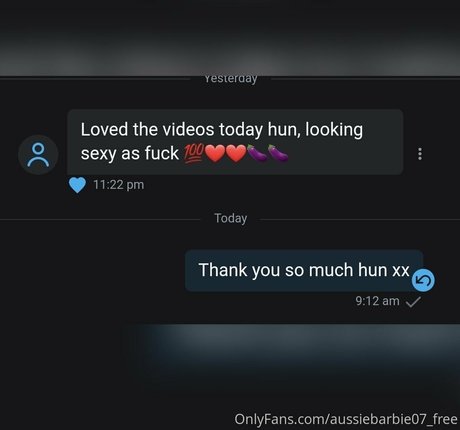 Nacktes geleaktes OnlyFans-Foto von Aussiebarbie07free