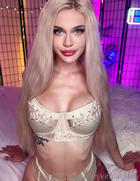 Nacktes geleaktes OnlyFans-Foto von Virtual Lady
