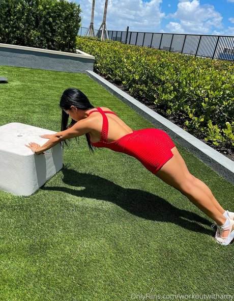 Nacktes geleaktes OnlyFans-Foto von Workoutwithamy