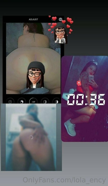 Nacktes geleaktes OnlyFans-Foto von Lolaency