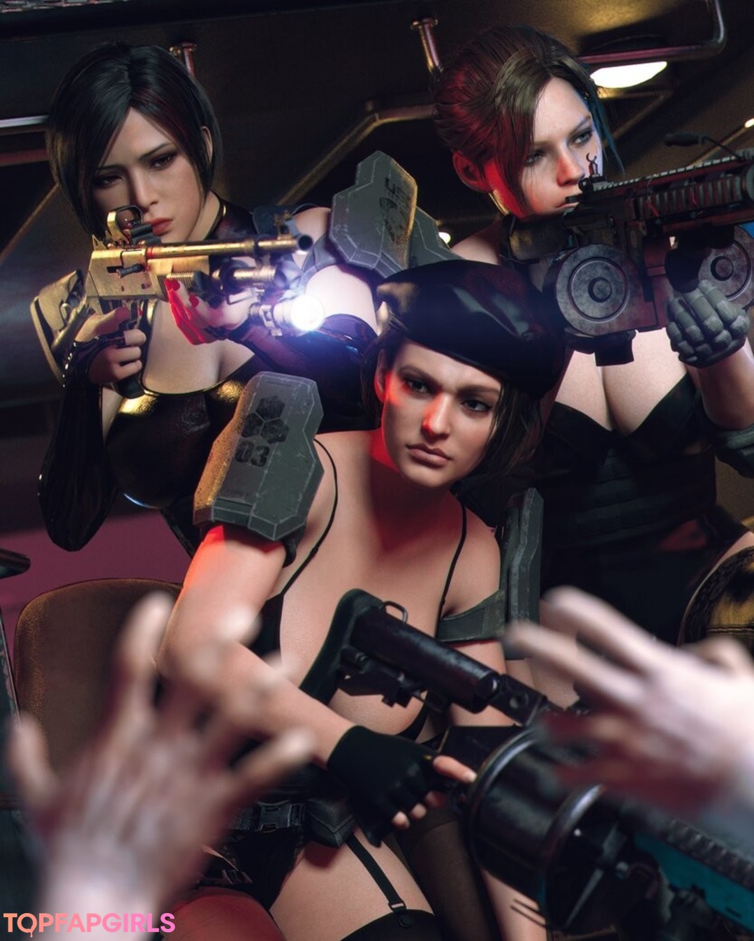 Nacktes geleaktes OnlyFans-Foto von Resident Evil #1030