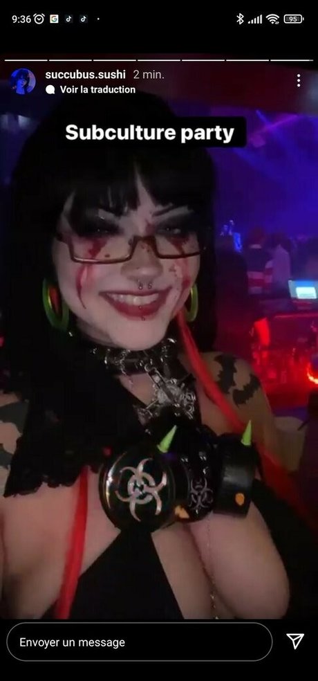 Nacktes geleaktes OnlyFans-Foto von Succubussushi