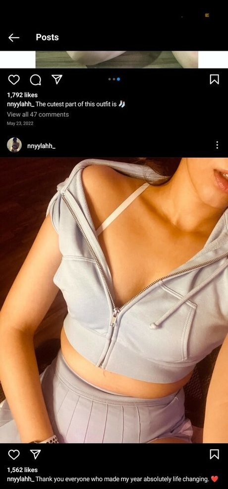 Nacktes geleaktes OnlyFans-Foto von Nnyylahhh