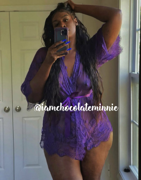 Nacktes geleaktes OnlyFans-Foto von Therealchocolateminnie