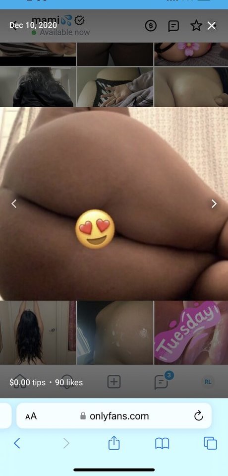 Nacktes geleaktes OnlyFans-Foto von Mamileslie