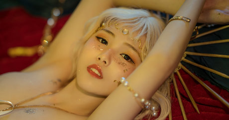 Nacktes geleaktes OnlyFans-Foto von Qiyuemiaozi