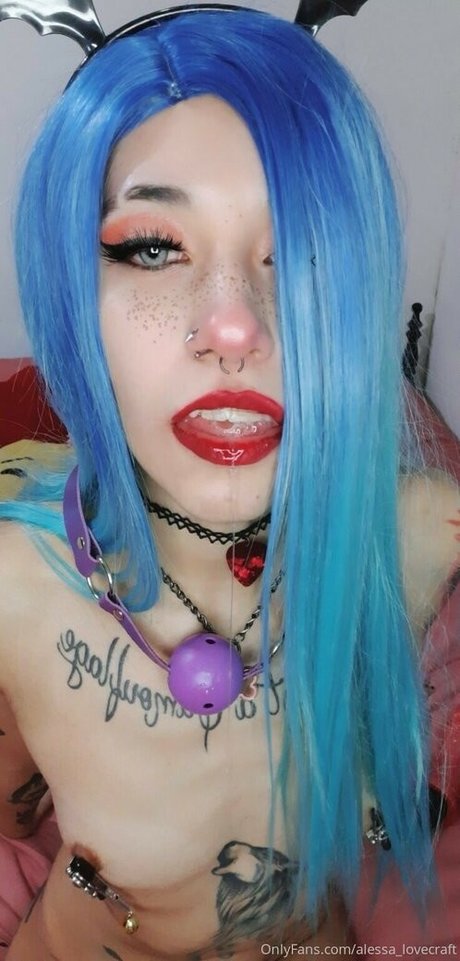 Nacktes geleaktes OnlyFans-Foto von Alessa Lovecraft