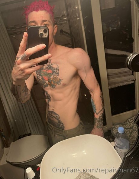 Nacktes geleaktes OnlyFans-Foto von Repairman67